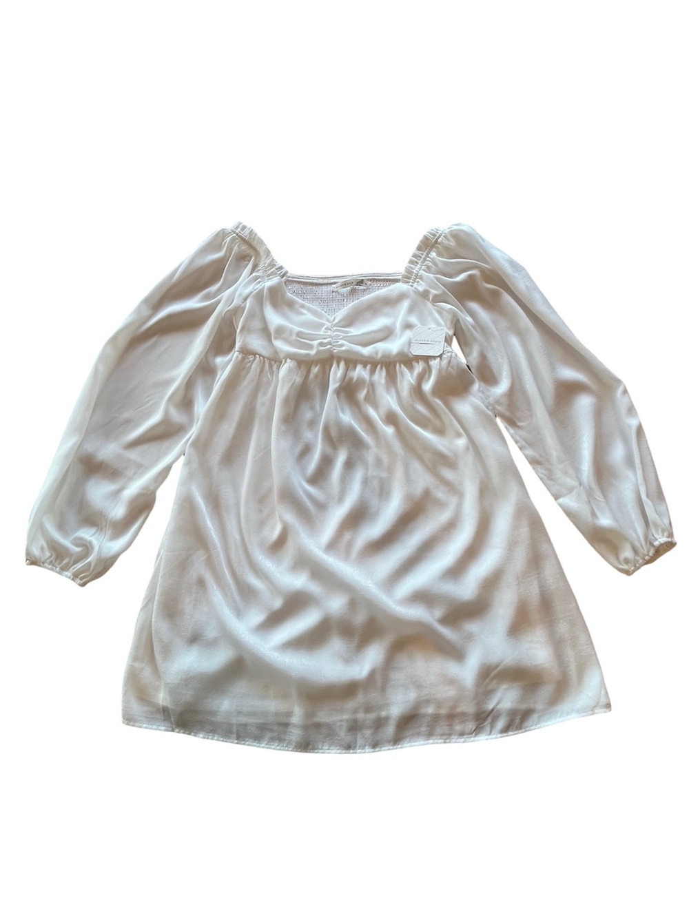 Altar’d State Lollie Mini Dress White NWT Size M